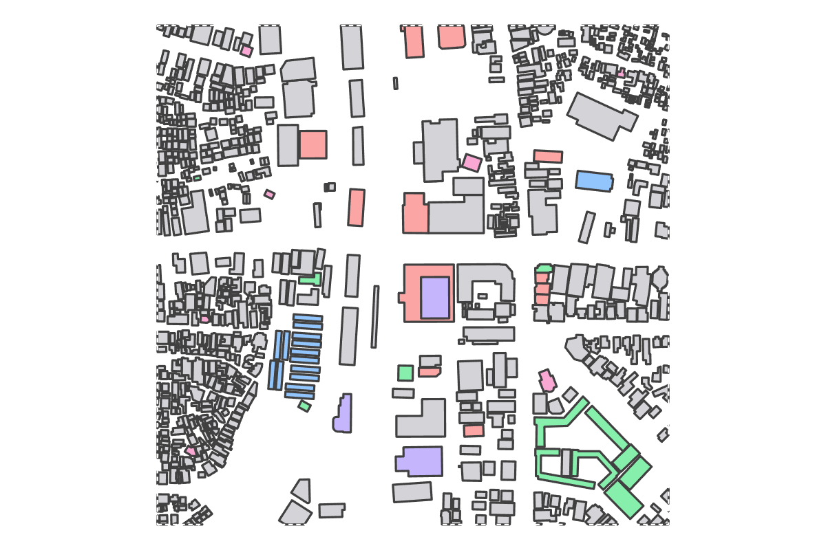 Program breakdown map