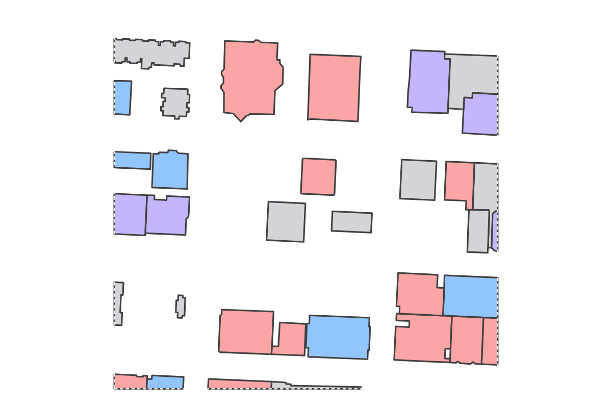 Program breakdown map