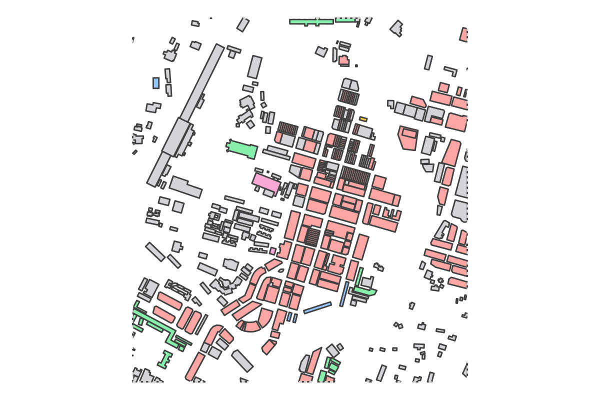 Program breakdown map