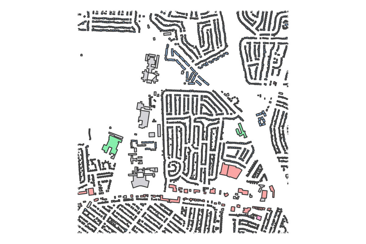 Program breakdown map