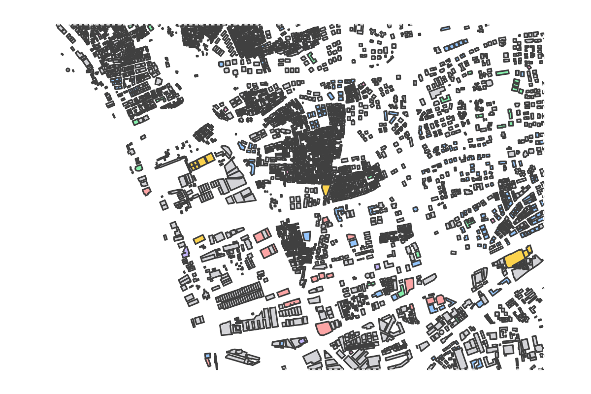 Program breakdown map