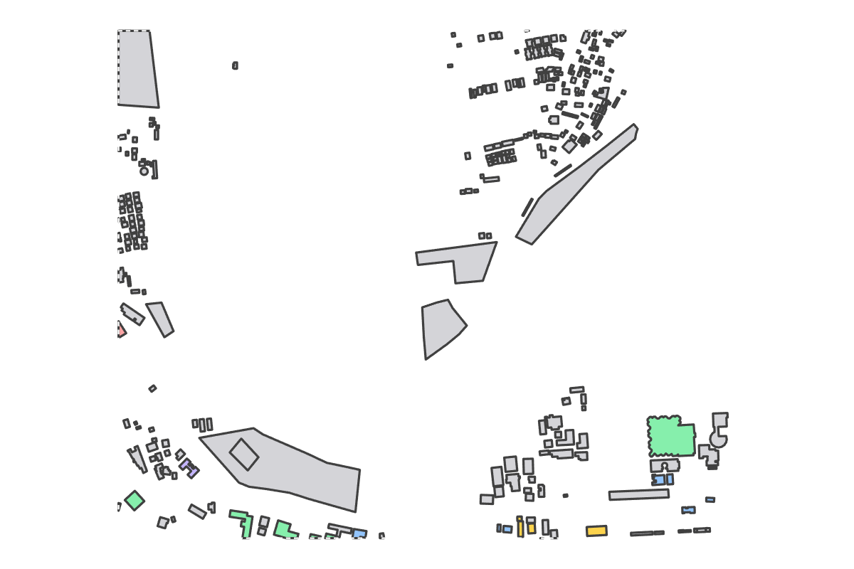 Program breakdown map