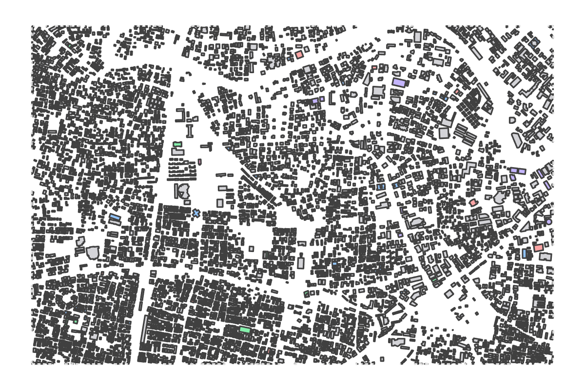 Program breakdown map