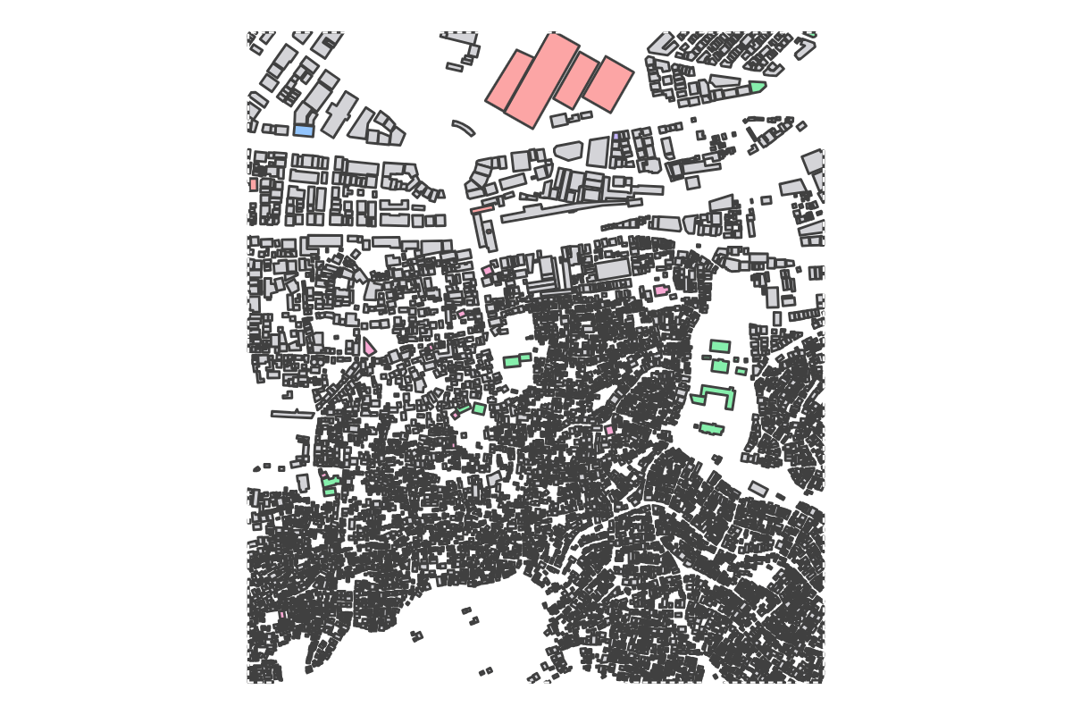 Program breakdown map