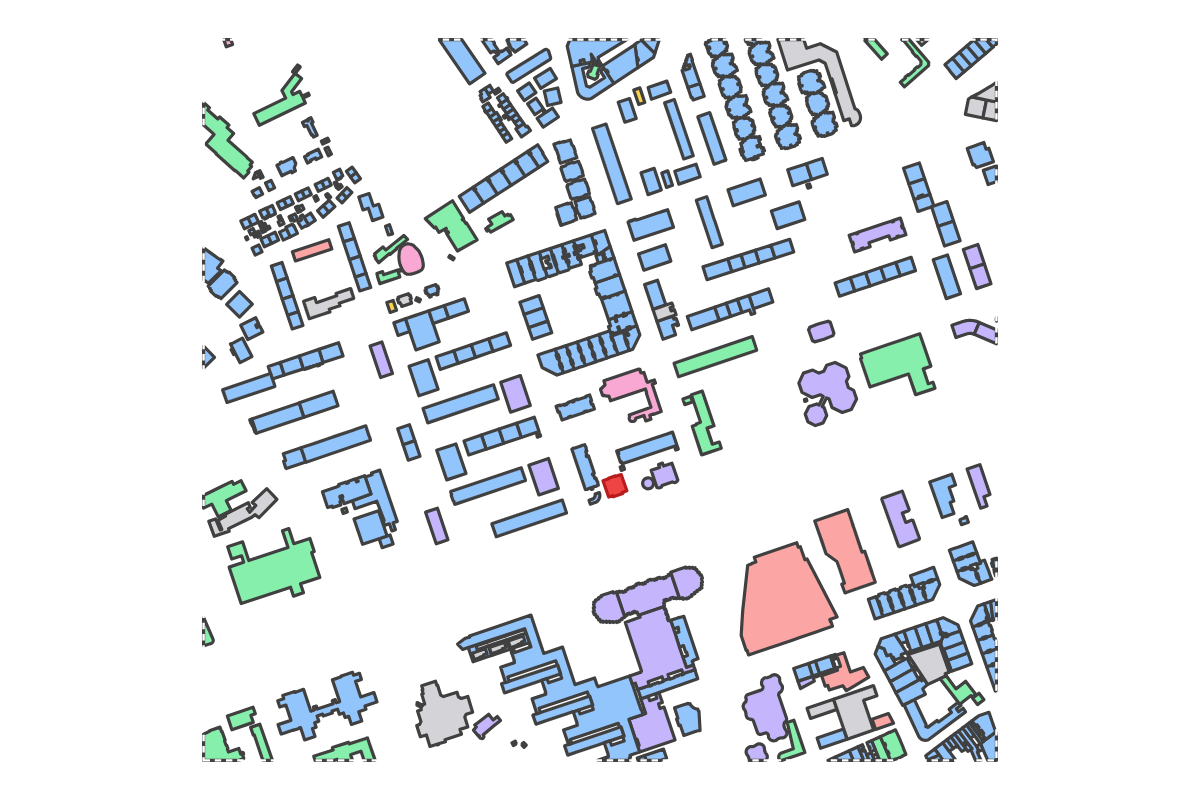 Program breakdown map