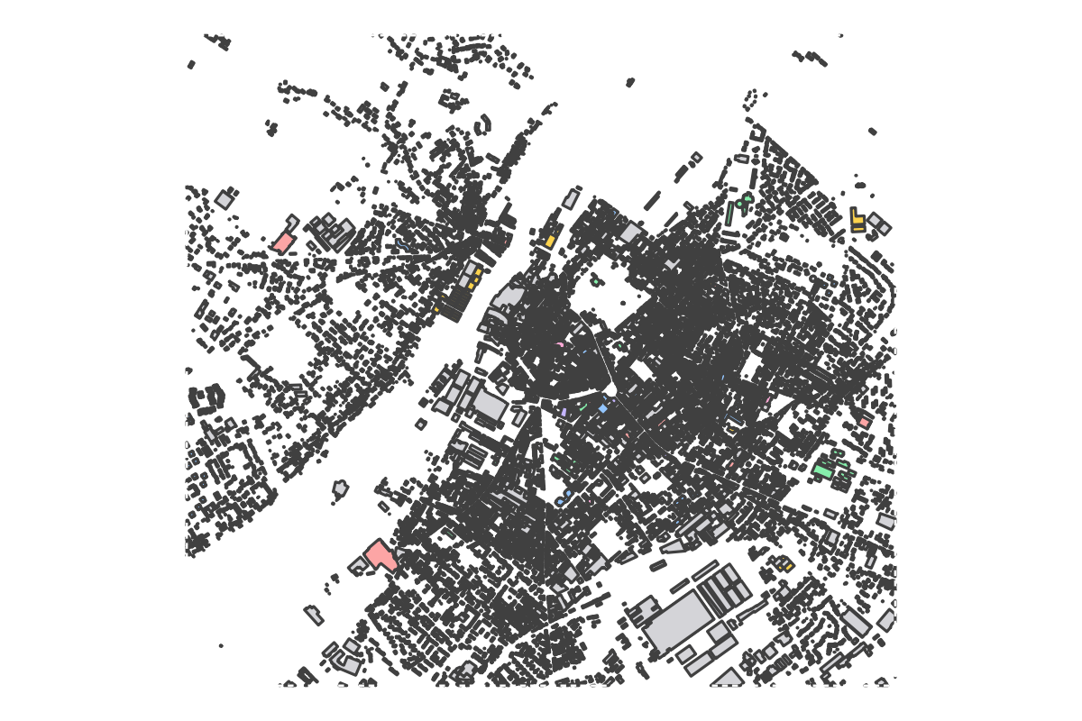 Program breakdown map