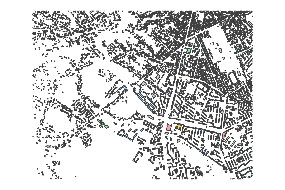 Program breakdown map