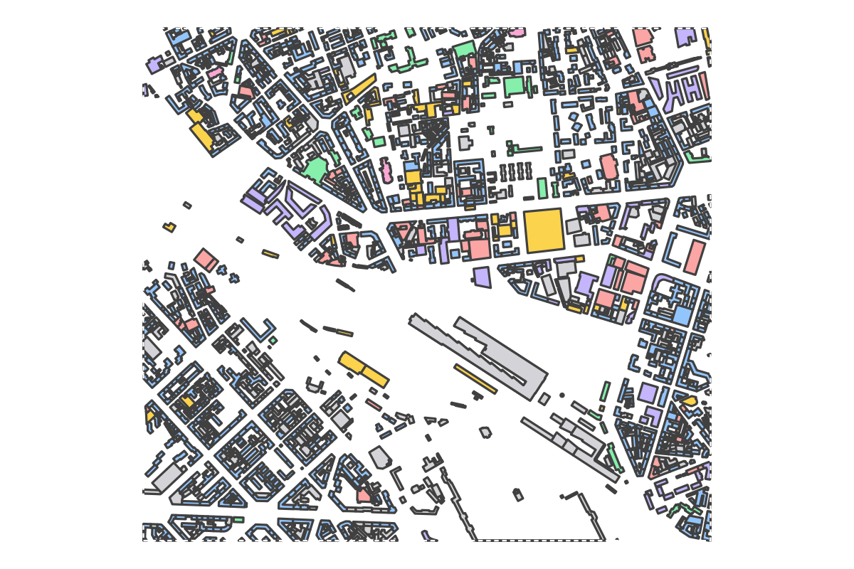 Program breakdown map