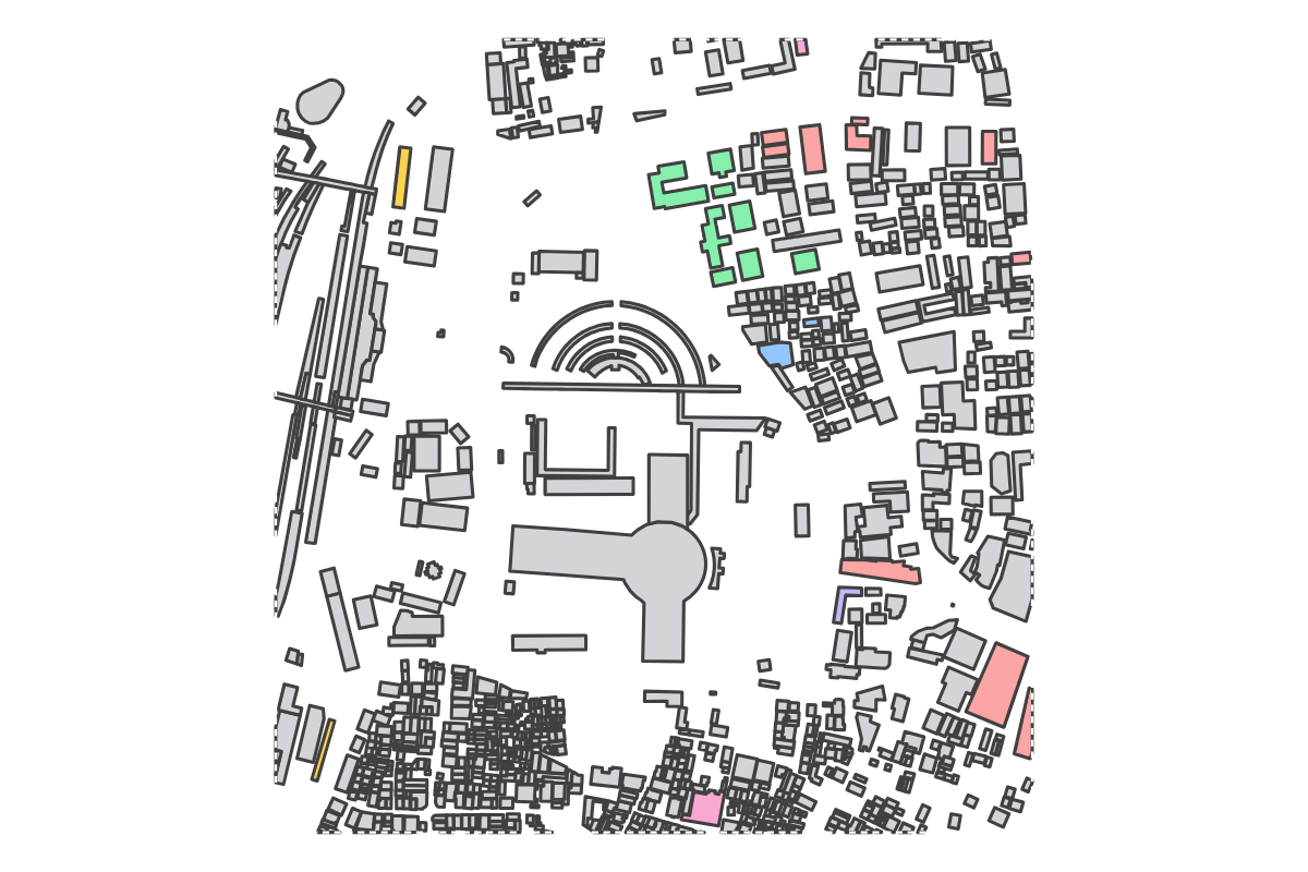 Program breakdown map