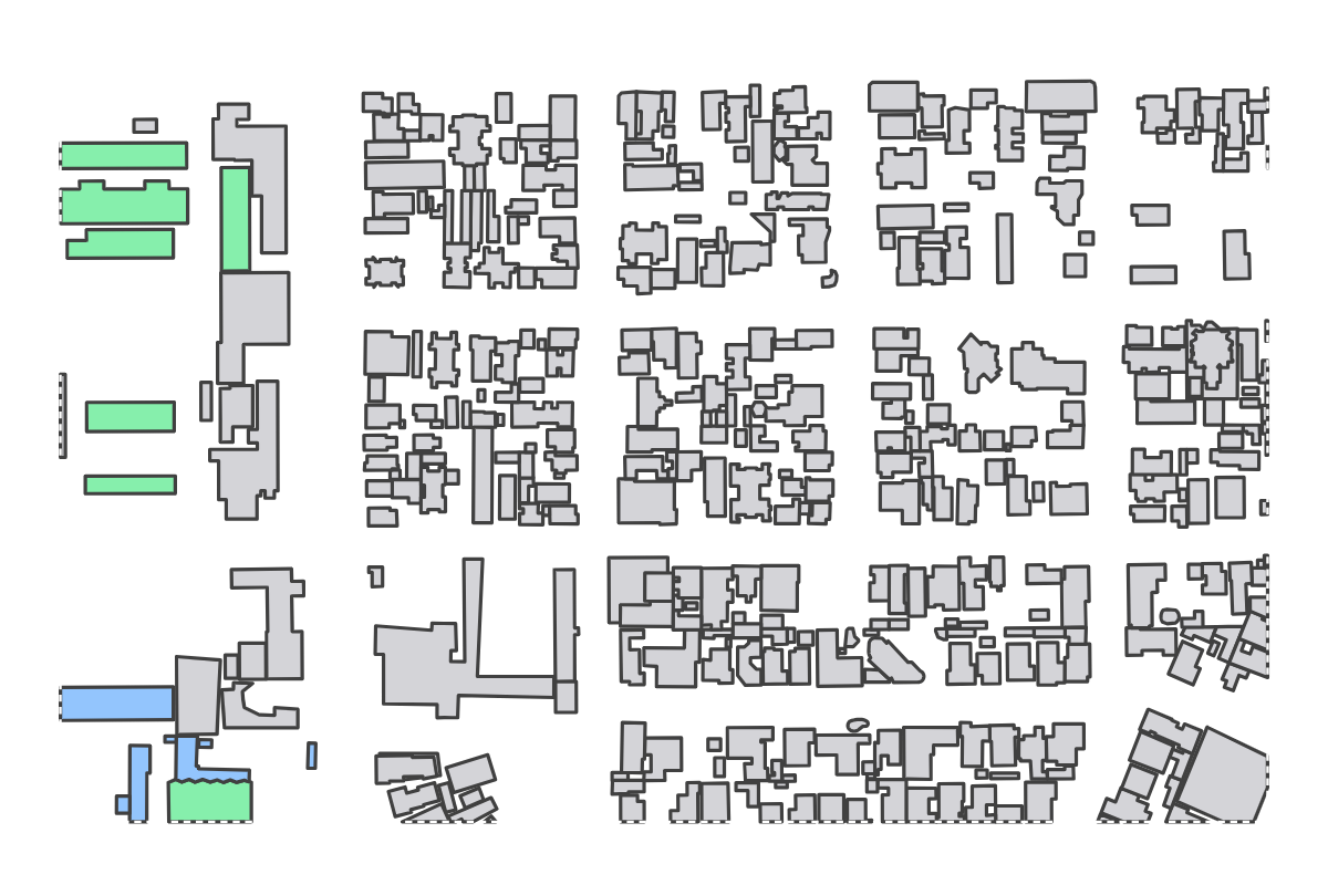 Program breakdown map