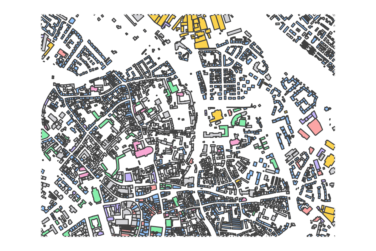 Program breakdown map