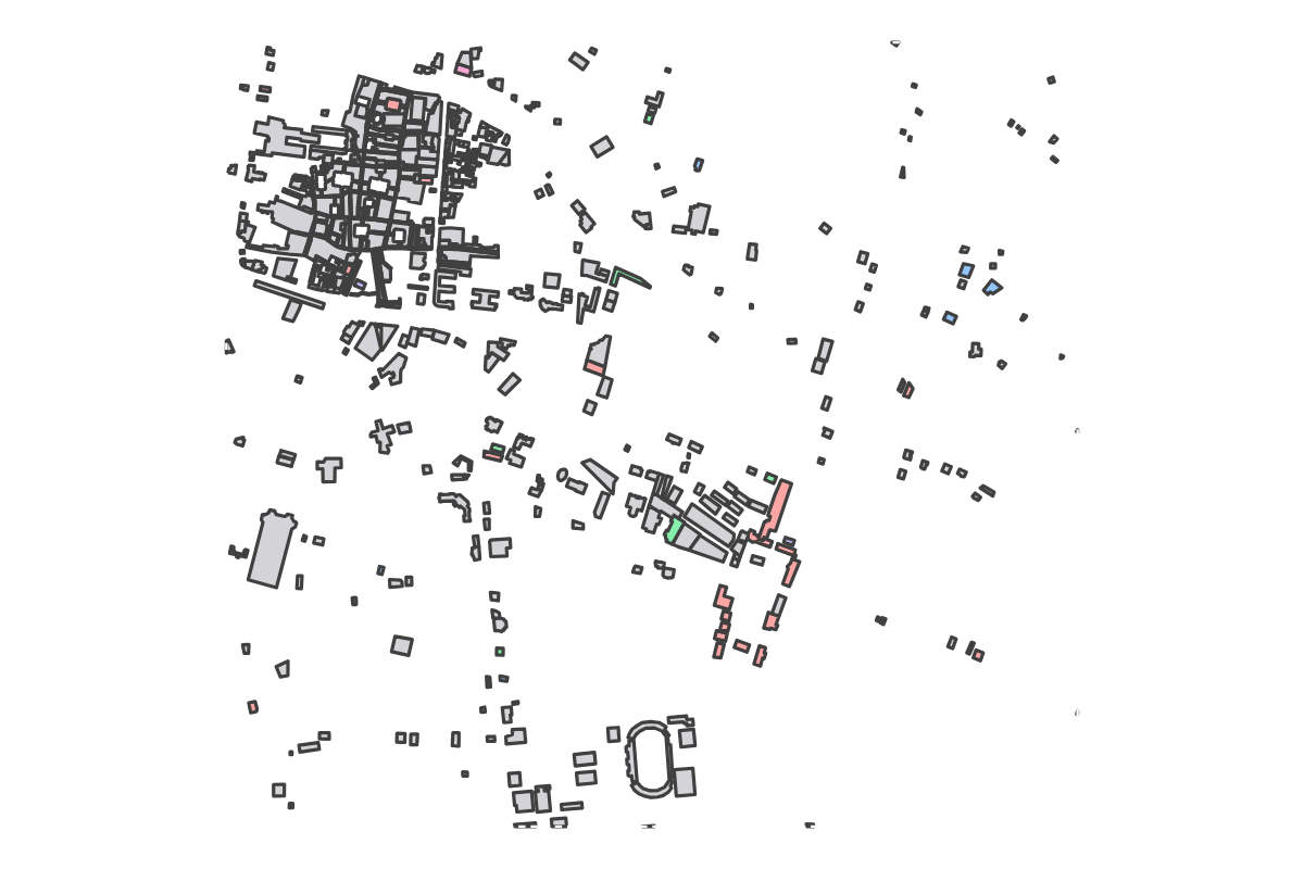 Program breakdown map