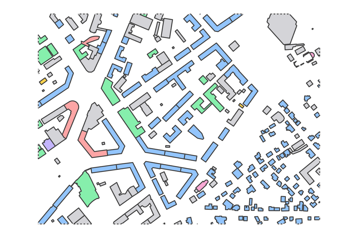 Program breakdown map