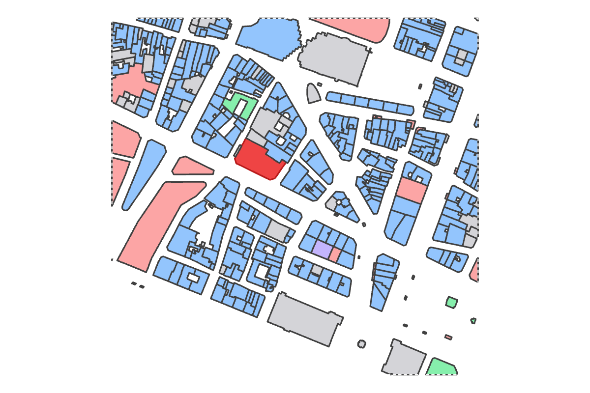 Program breakdown map