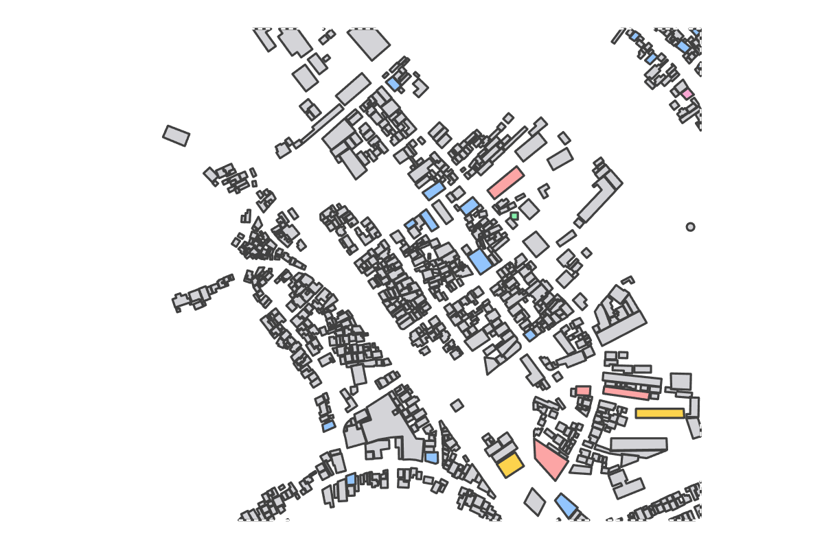 Program breakdown map