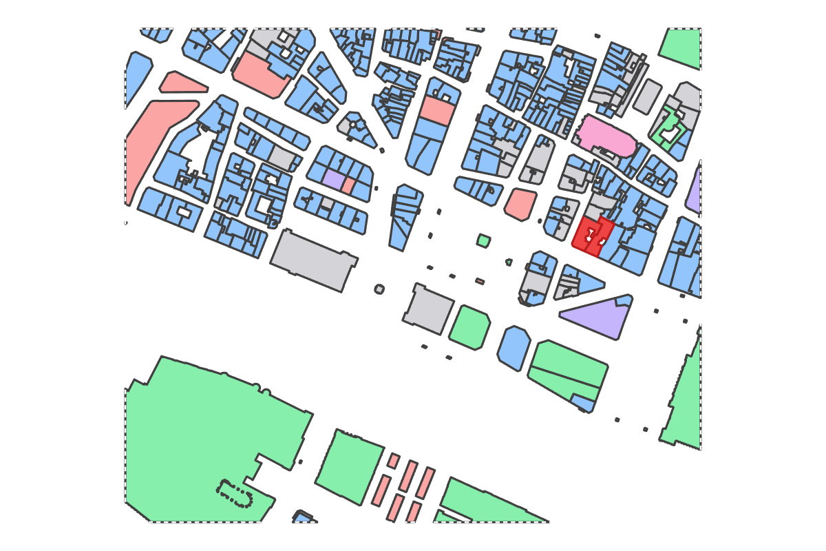 Program breakdown map