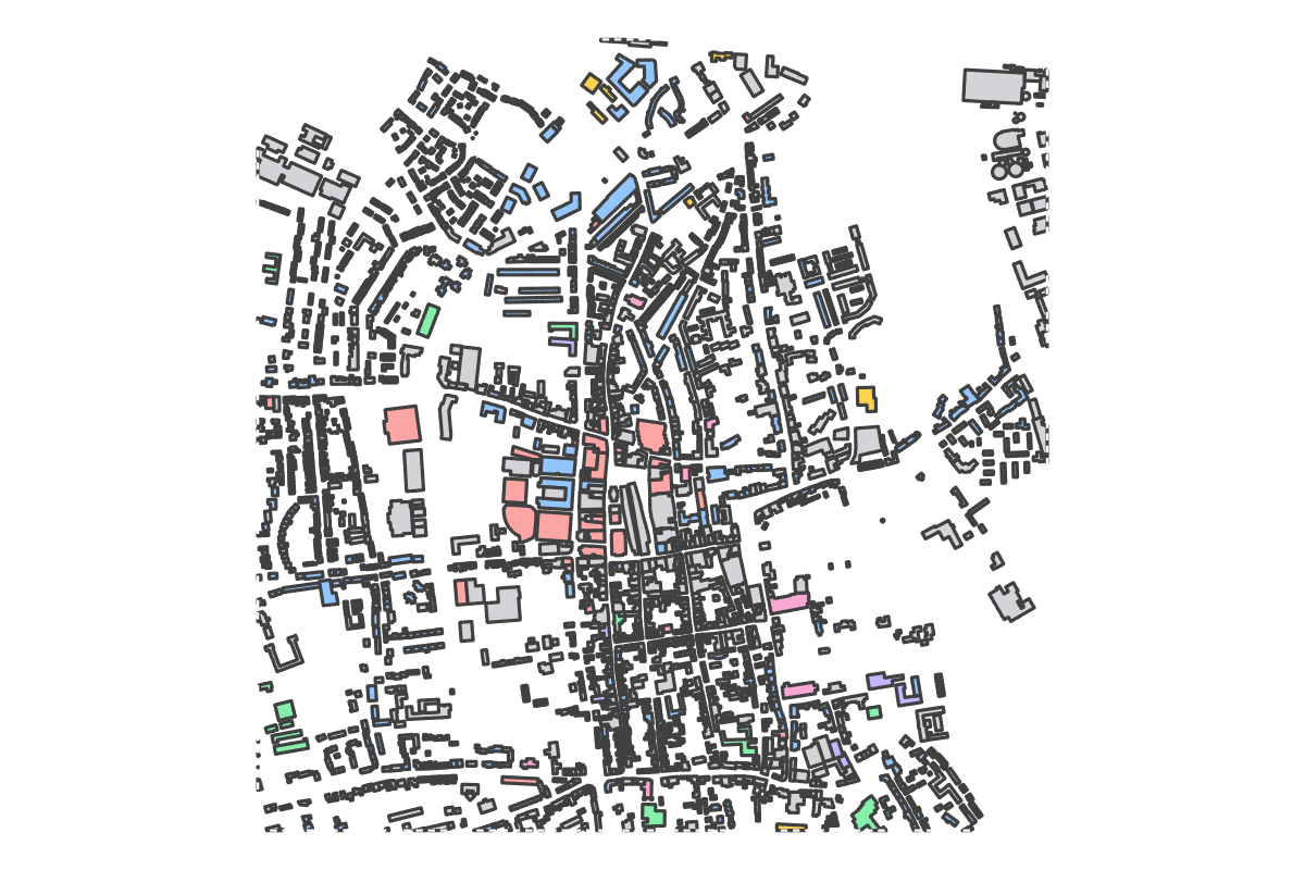 Program breakdown map