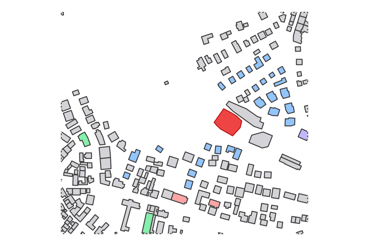 Program breakdown map