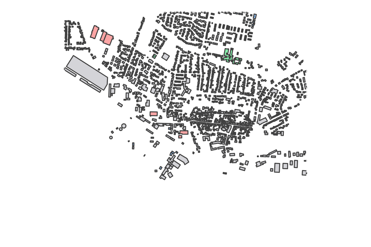 Program breakdown map