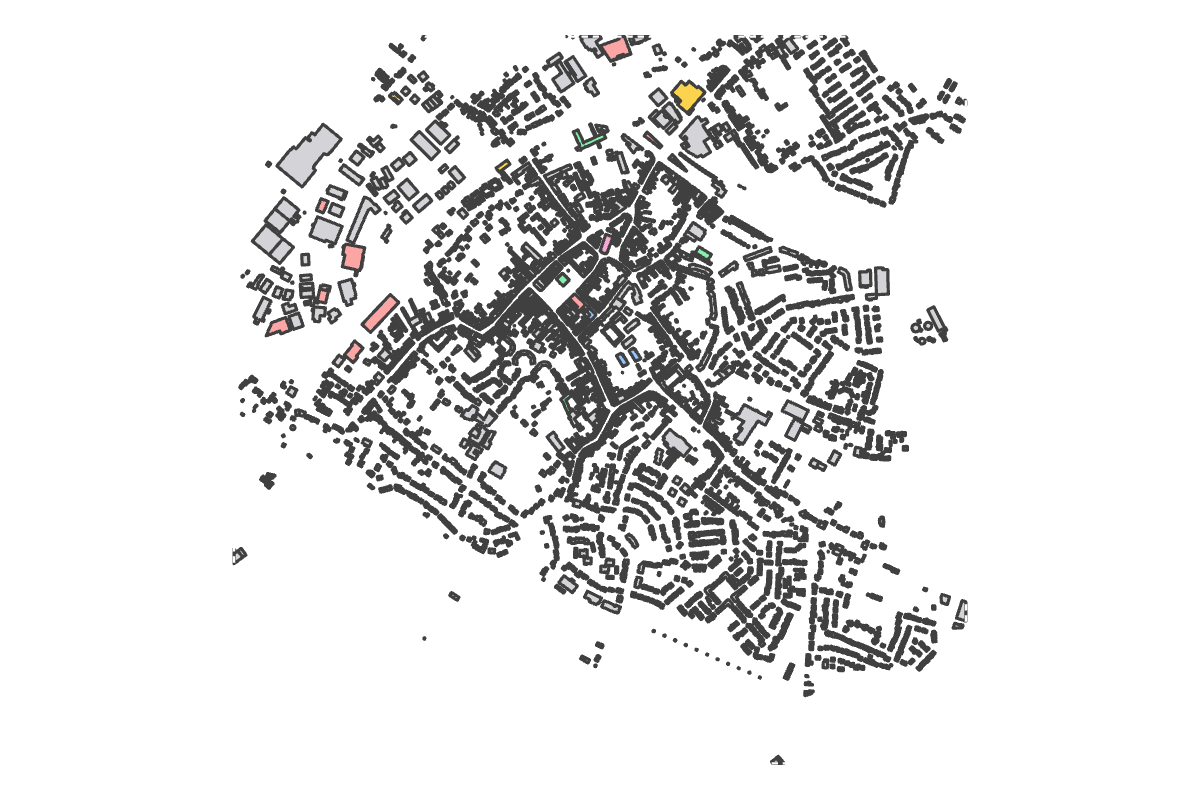 Program breakdown map