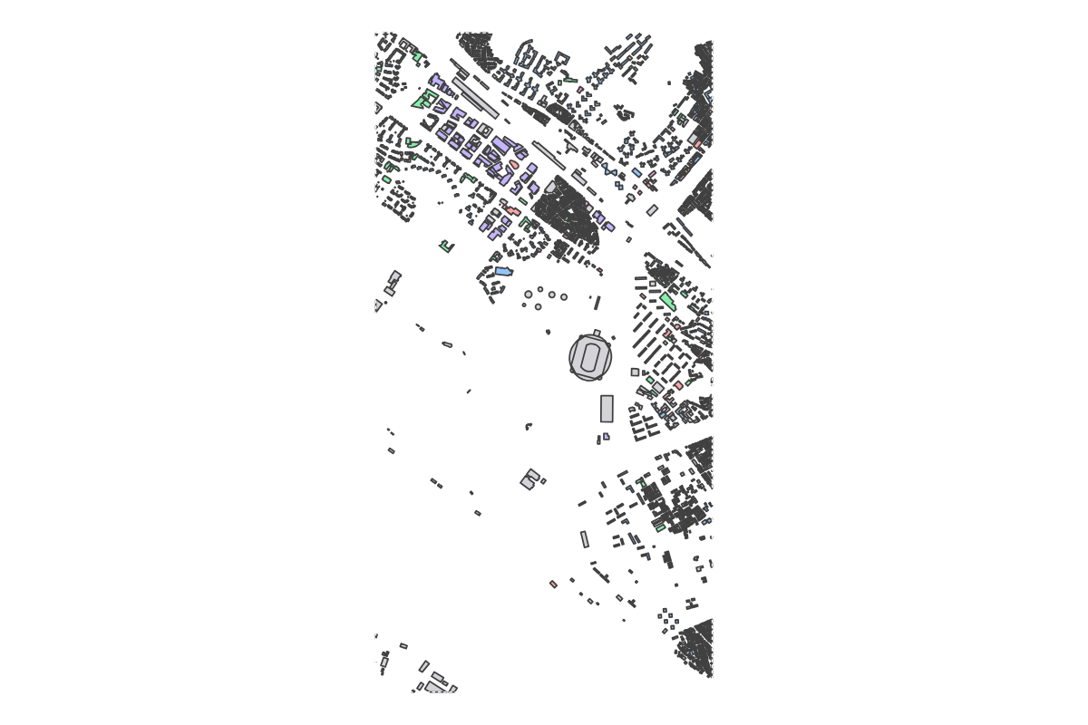 Program breakdown map