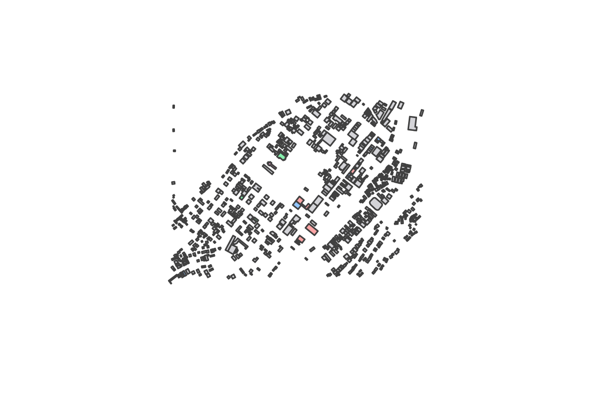 Program breakdown map