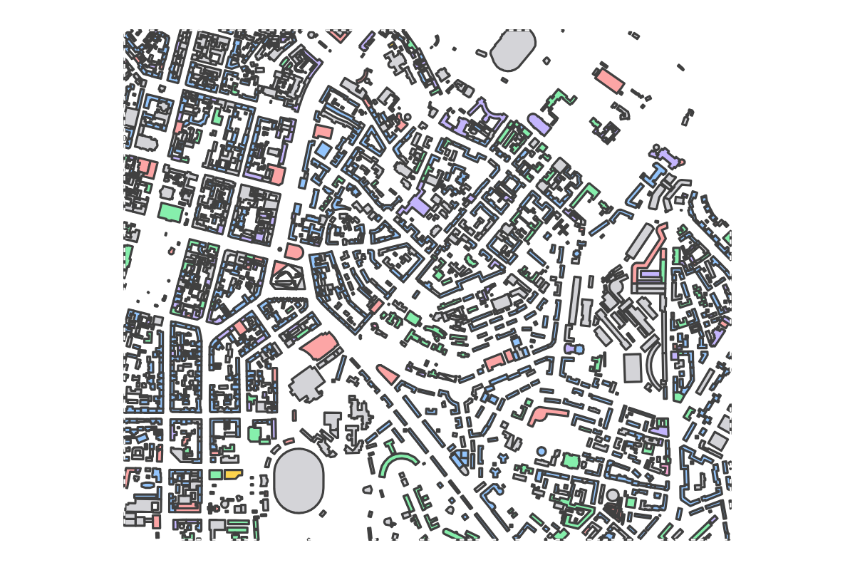 Program breakdown map