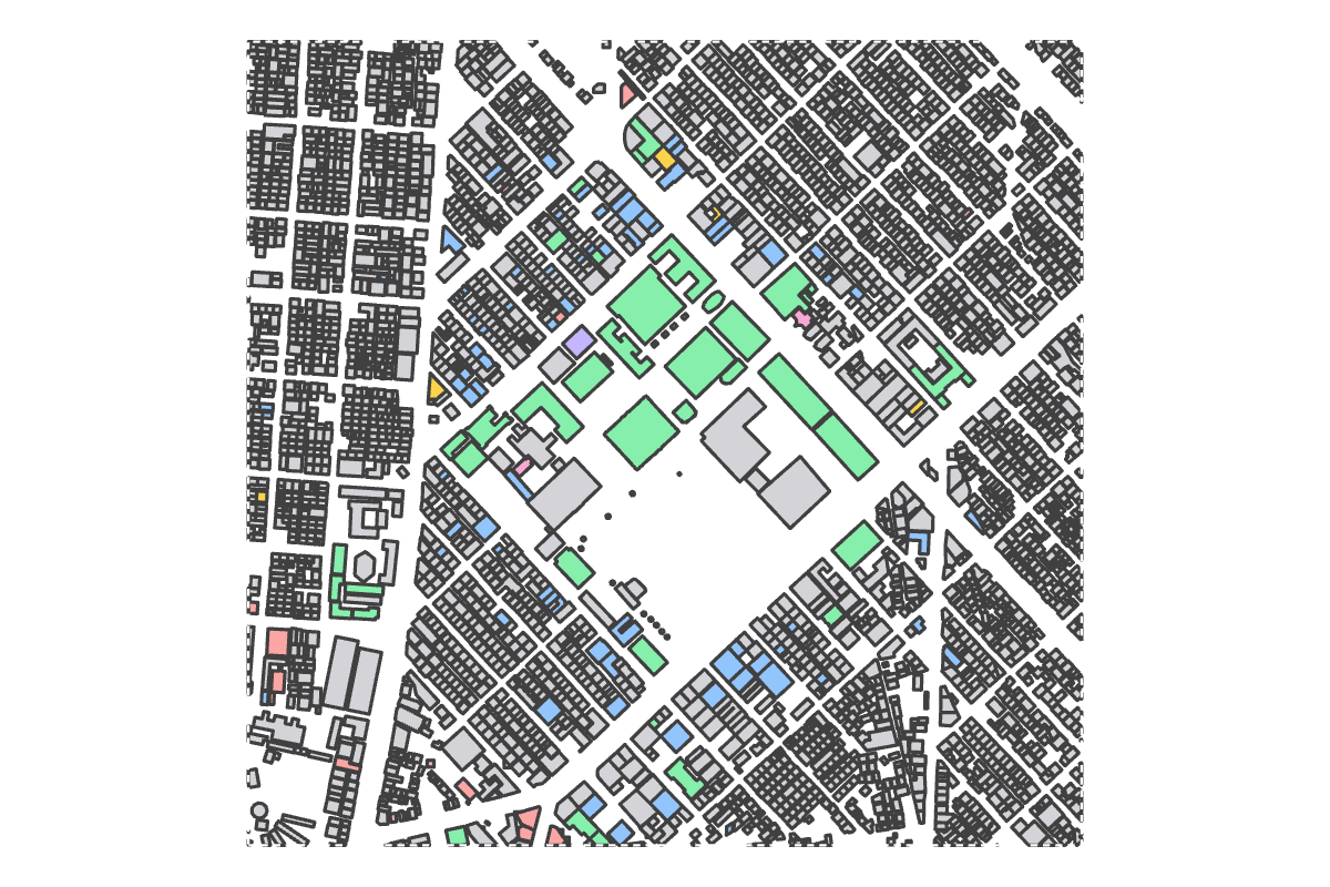 Program breakdown map