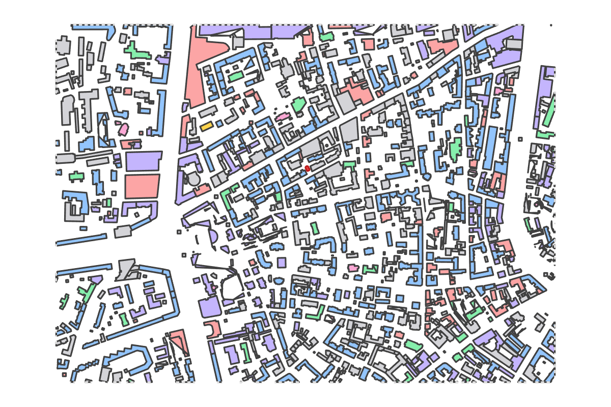 Program breakdown map