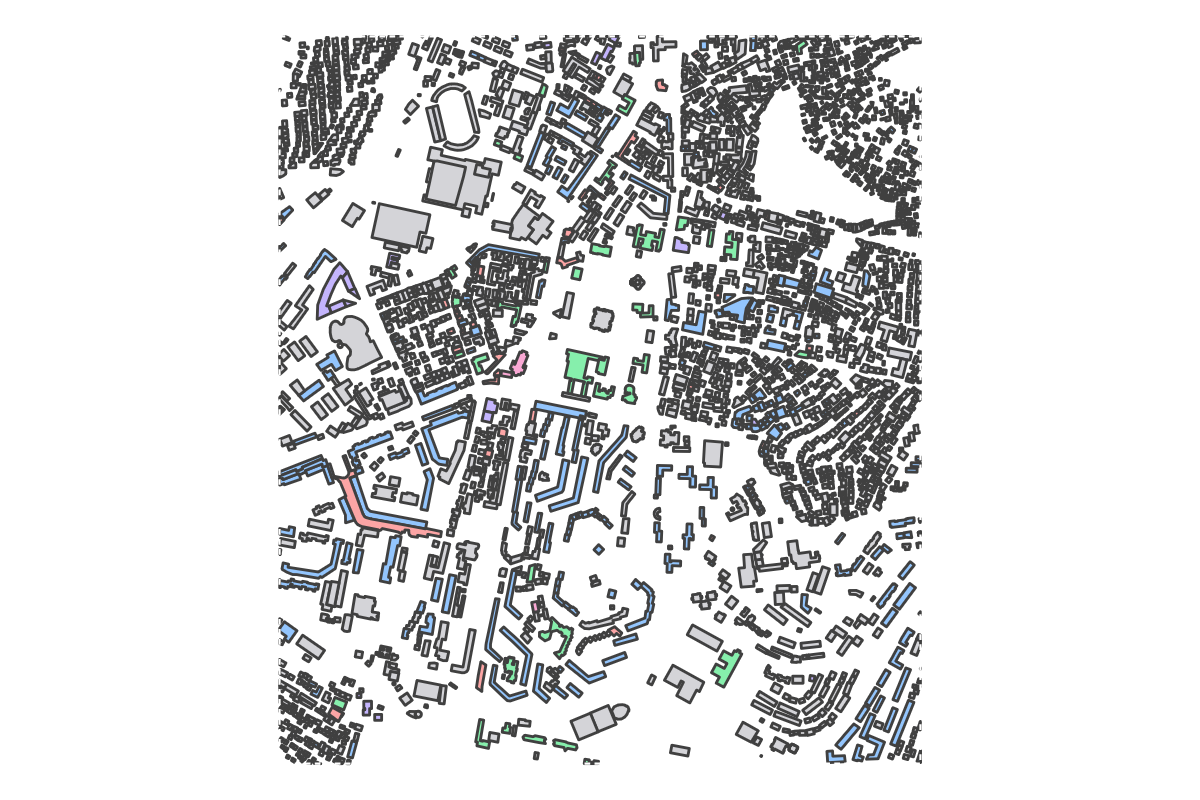 Program breakdown map