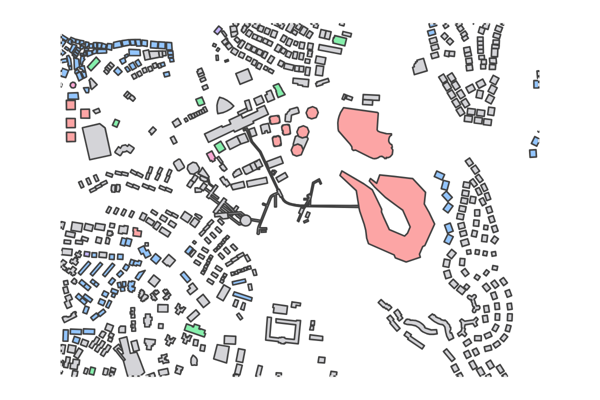 Program breakdown map