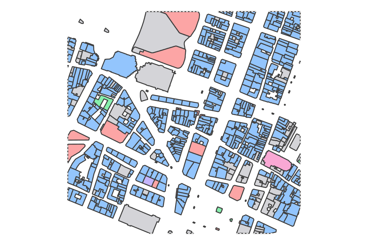Program breakdown map