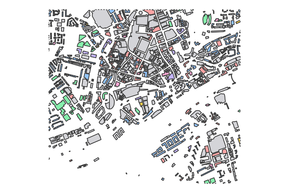 Program breakdown map