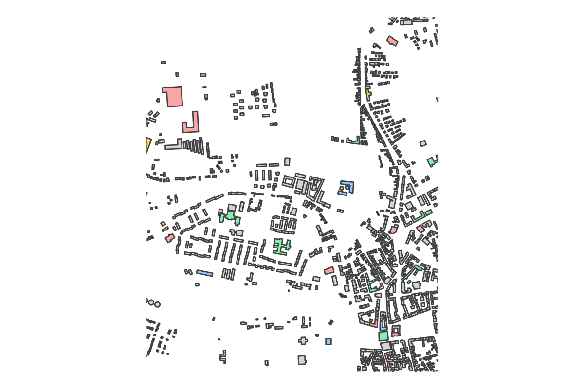 Program breakdown map