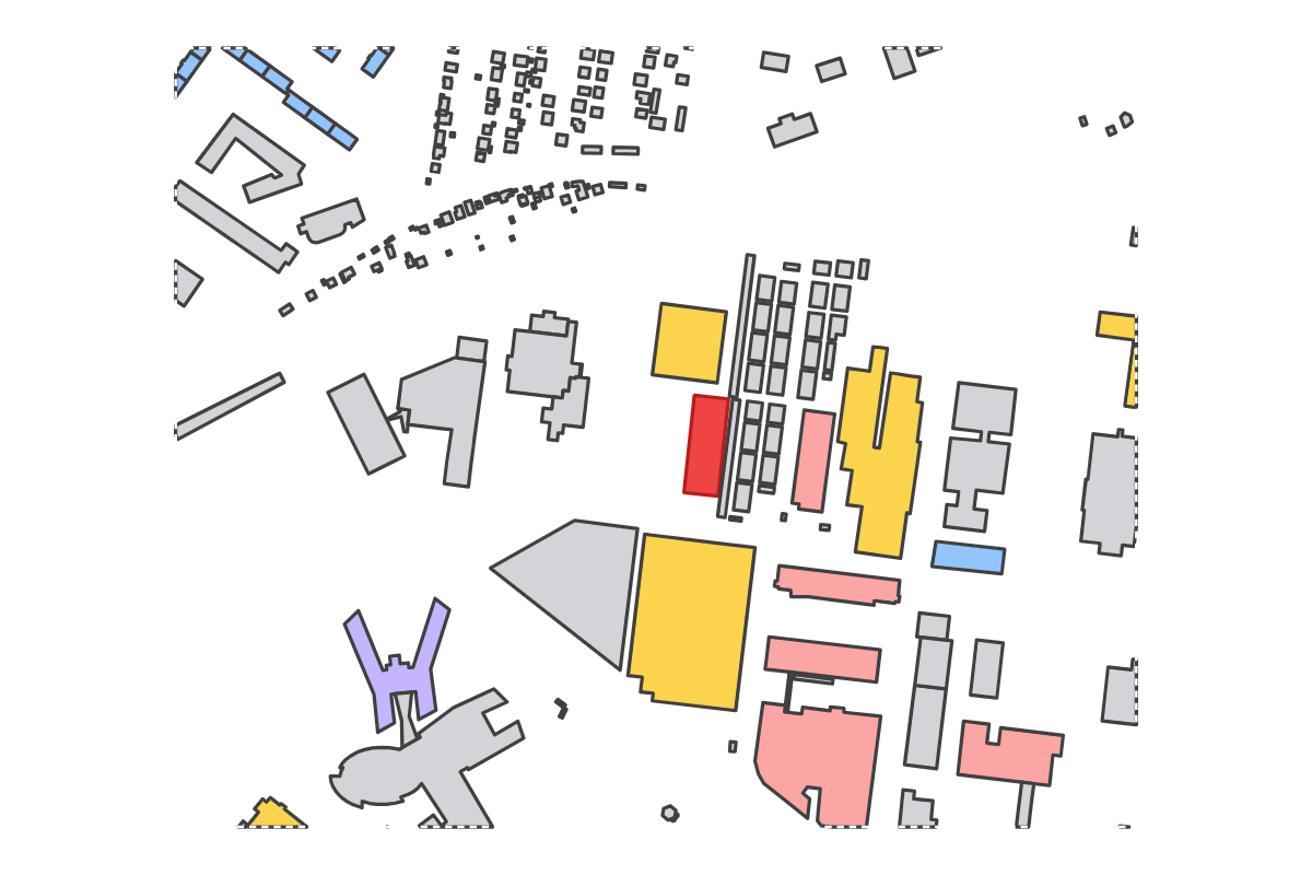 Program breakdown map