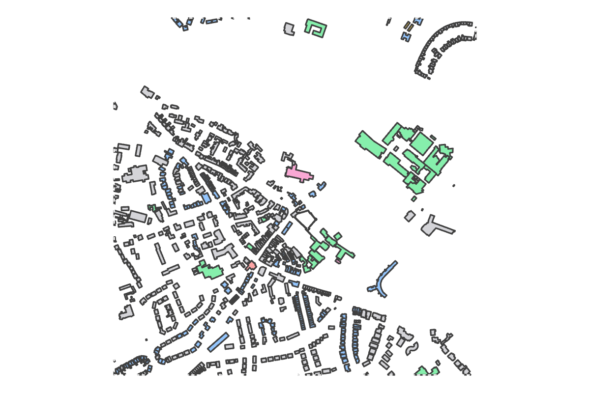 Program breakdown map