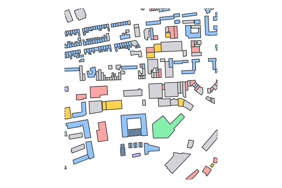 Program breakdown map
