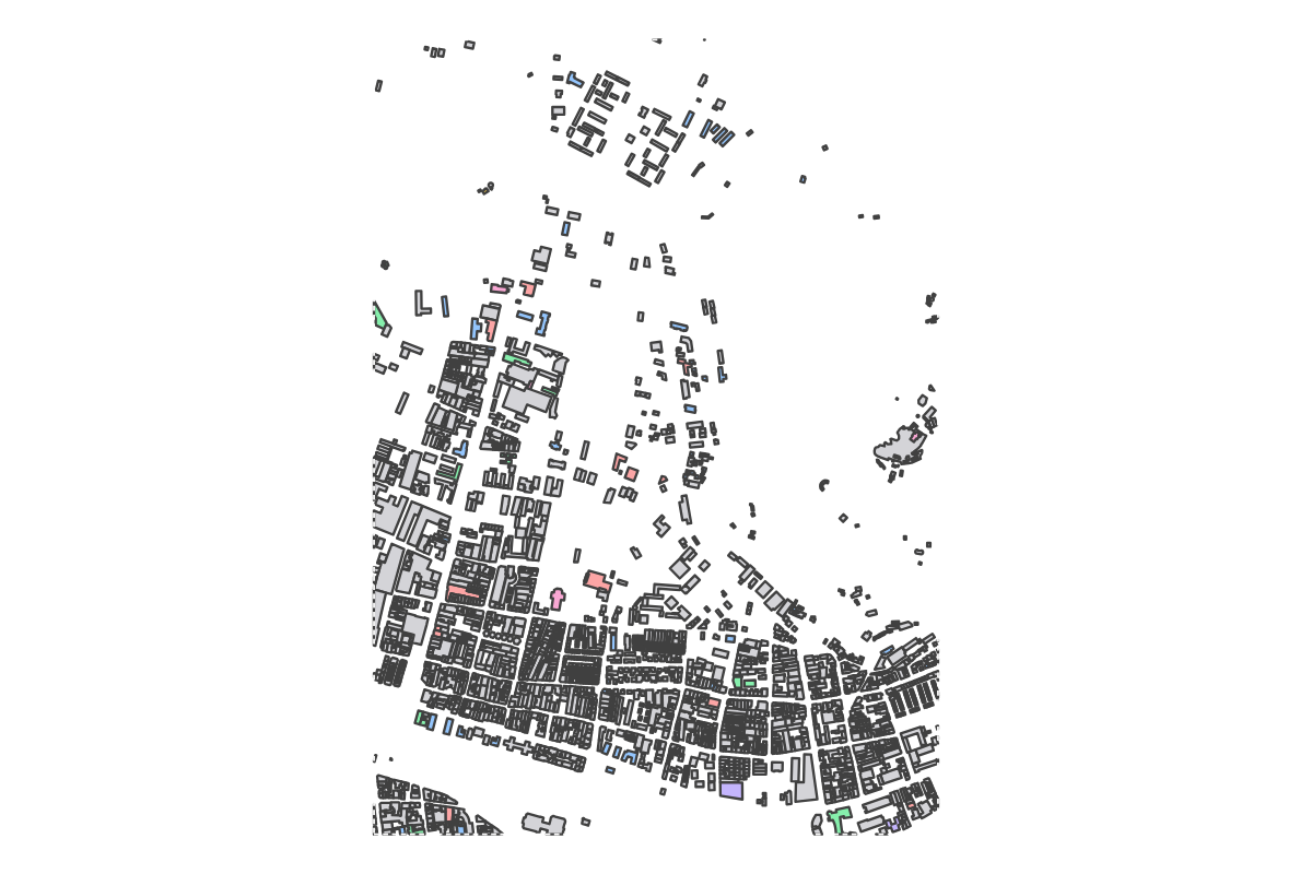 Program breakdown map