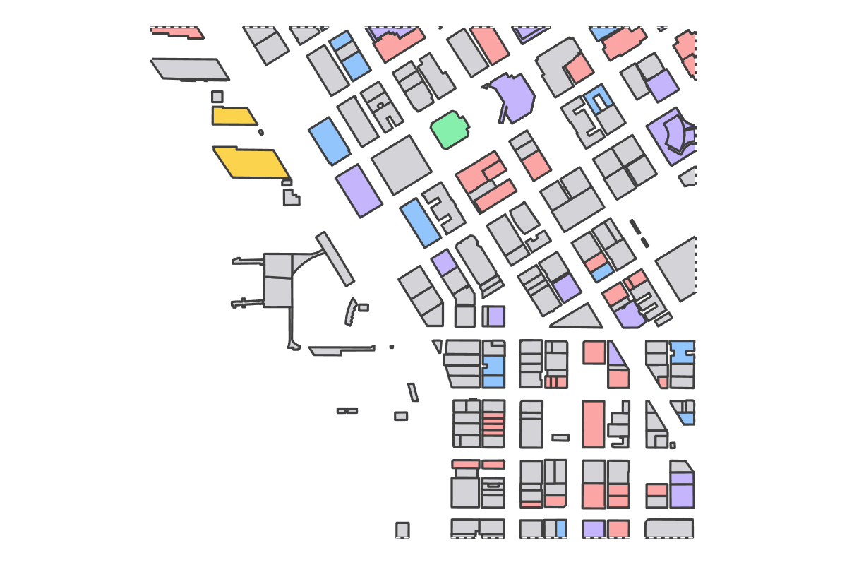 Program breakdown map