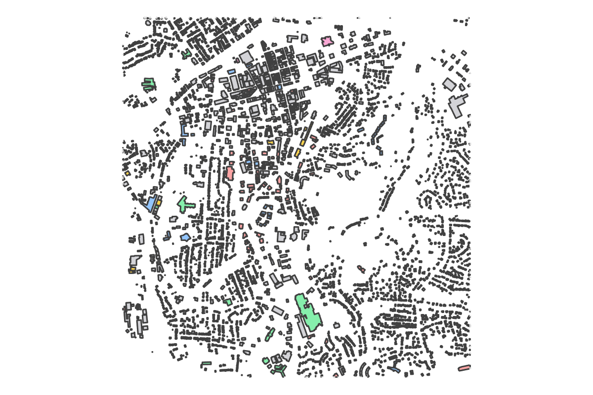 Program breakdown map