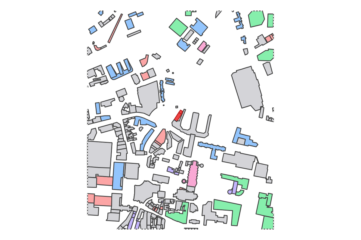 Program breakdown map