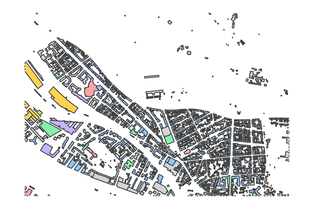 Program breakdown map