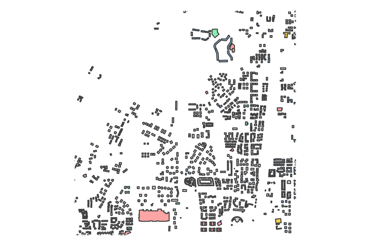Program breakdown map