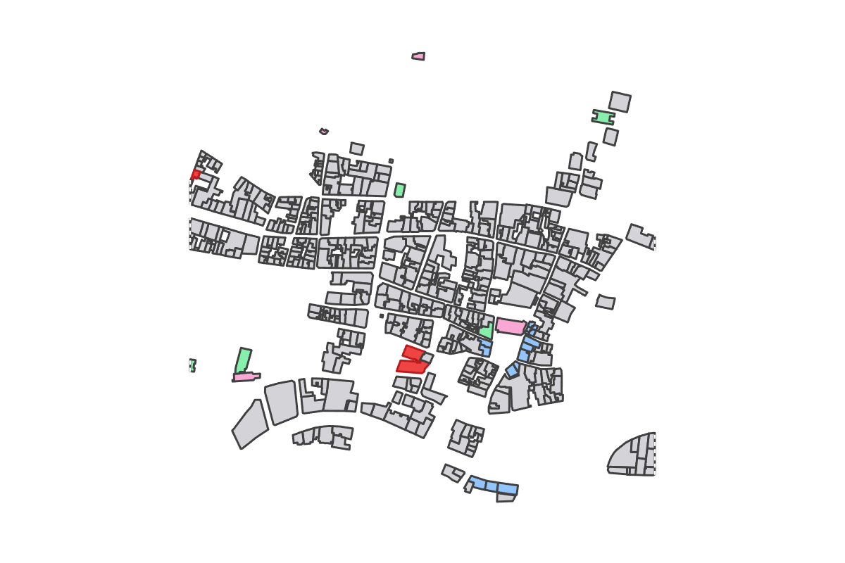 Program breakdown map