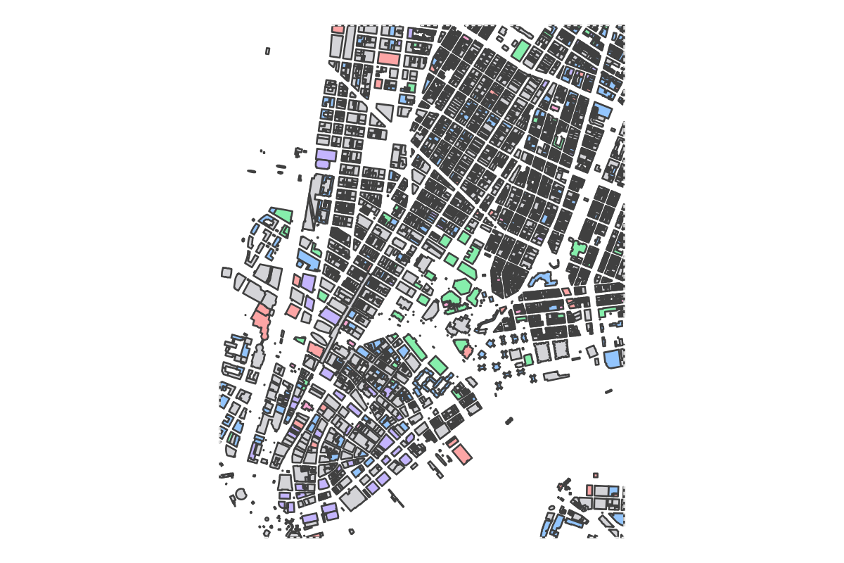 Program breakdown map