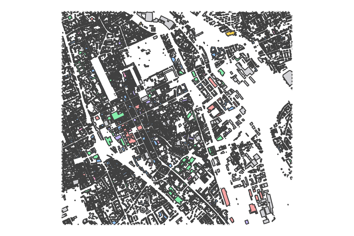 Program breakdown map