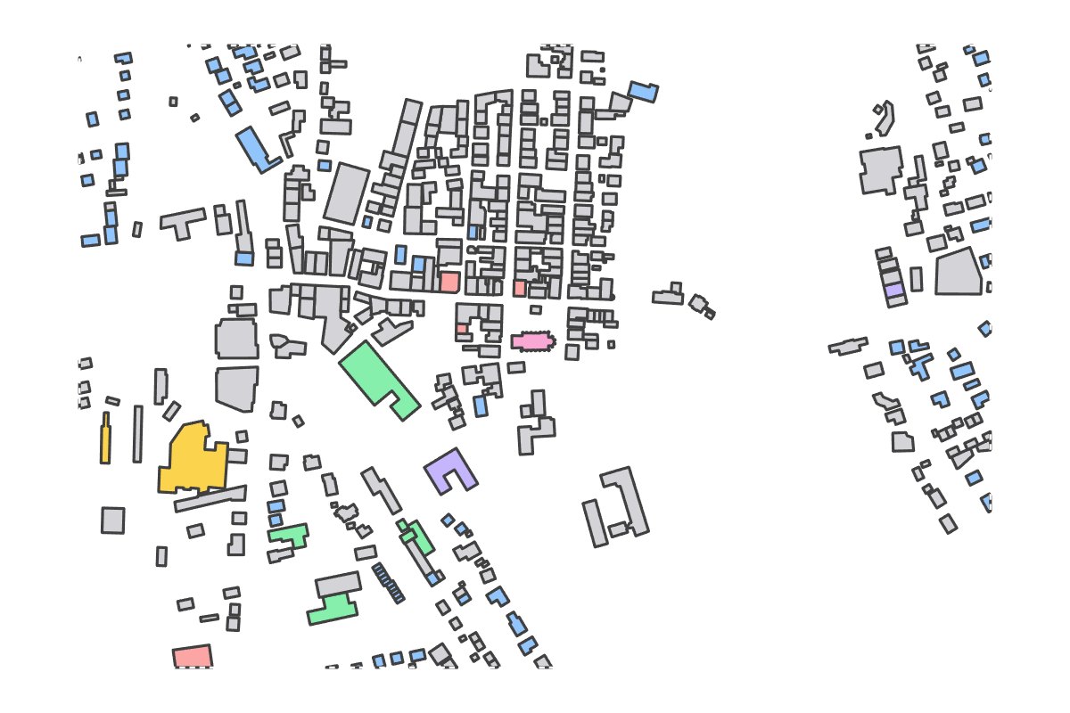 Program breakdown map