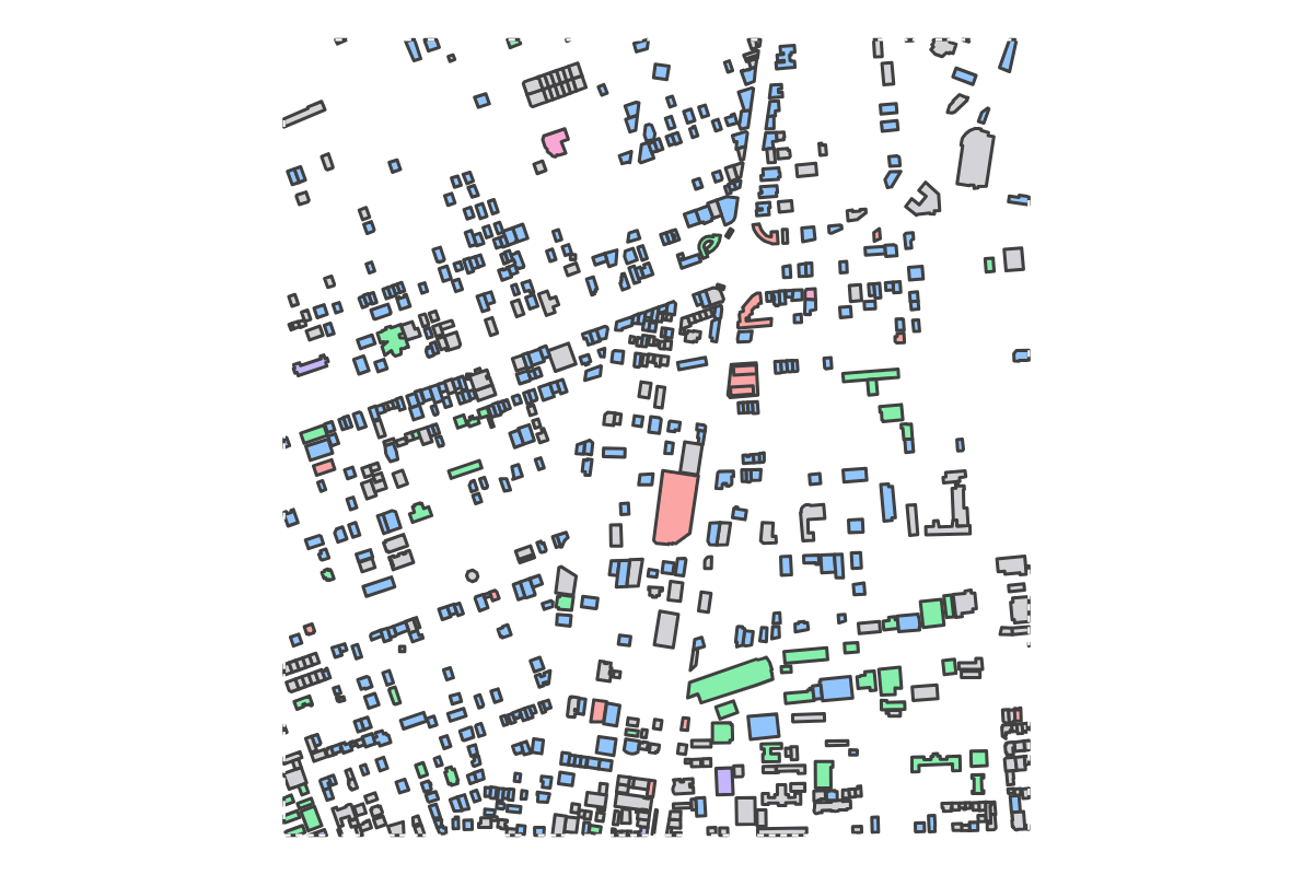 Program breakdown map