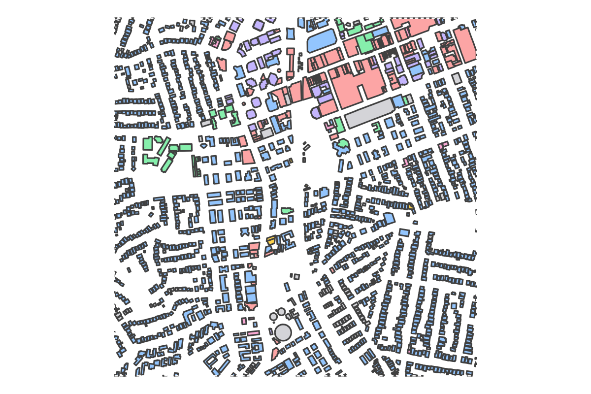 Program breakdown map