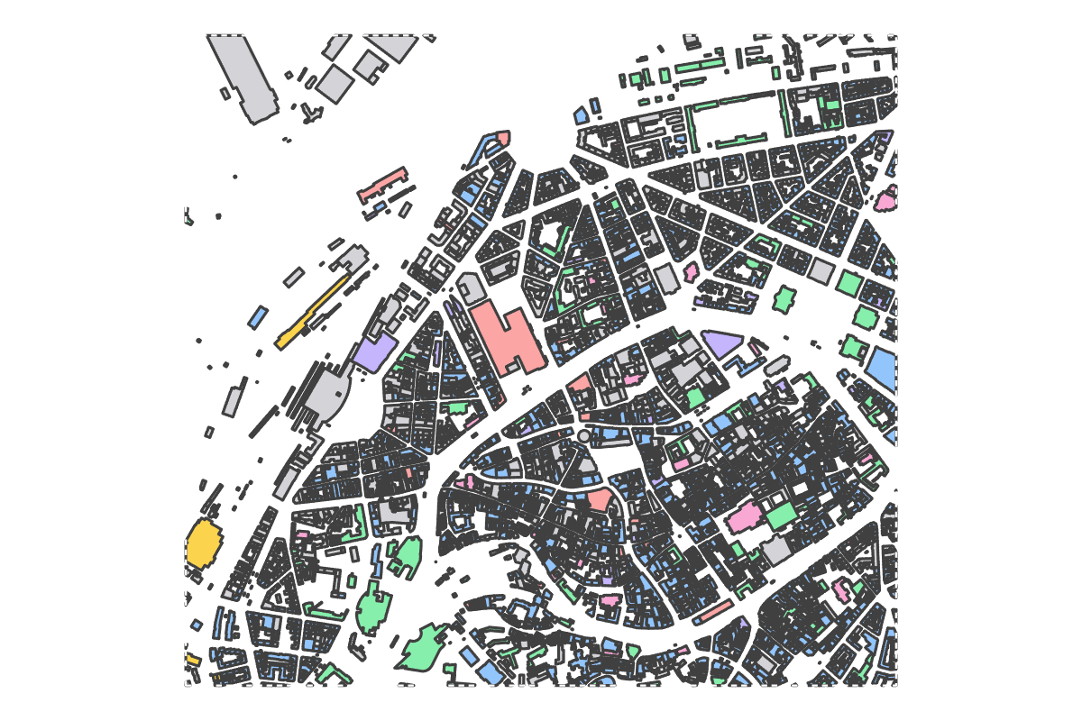 Program breakdown map